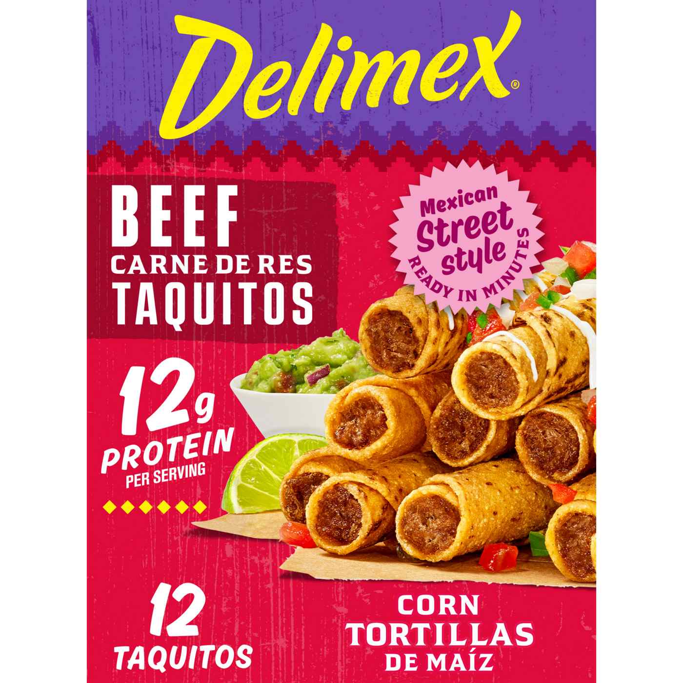 Delimex Beef Corn Taquitos; image 1 of 14