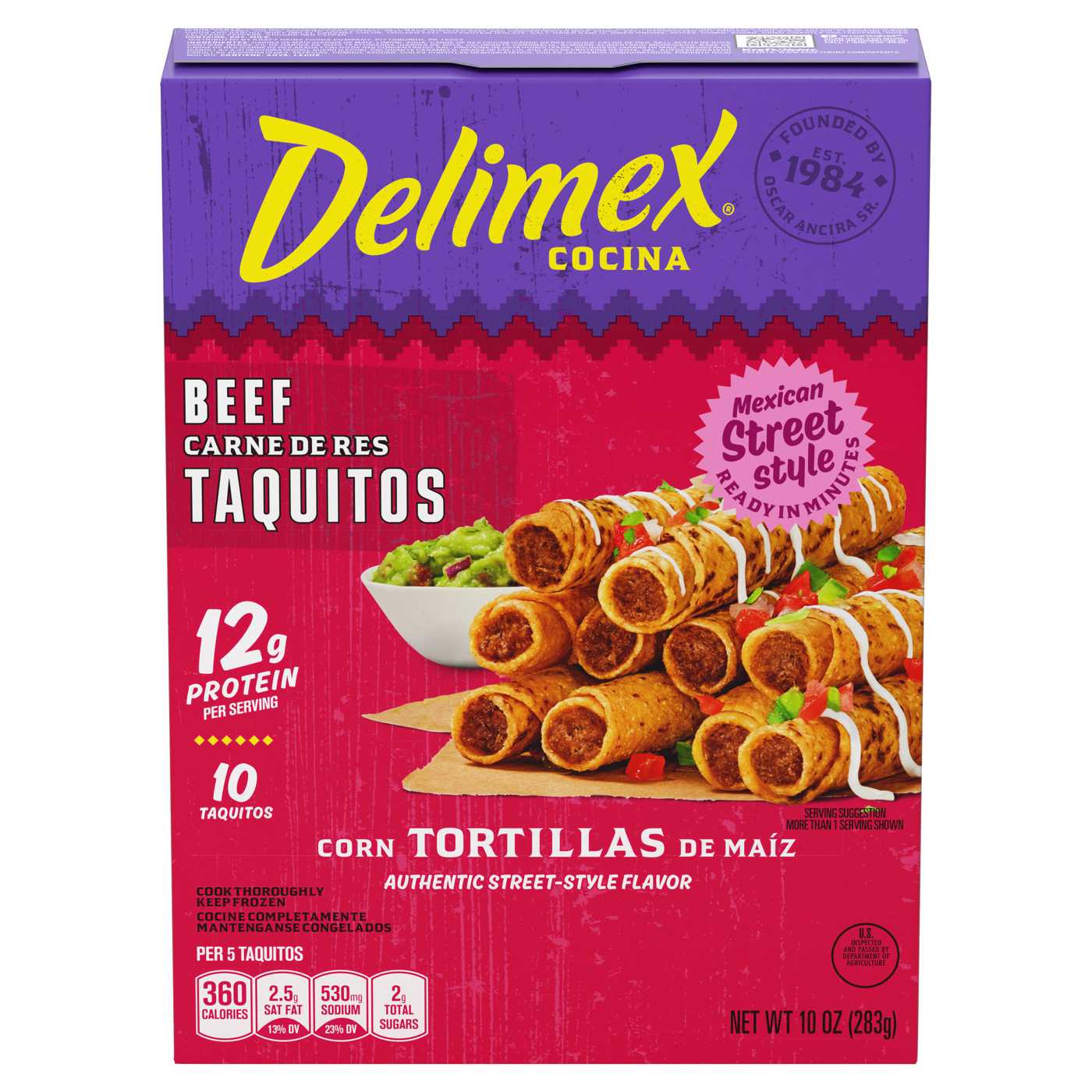 Delimex Beef Corn Taquitos Shop Entrees & sides at HEB
