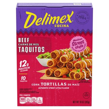 Delimex Beef Corn Taquitos