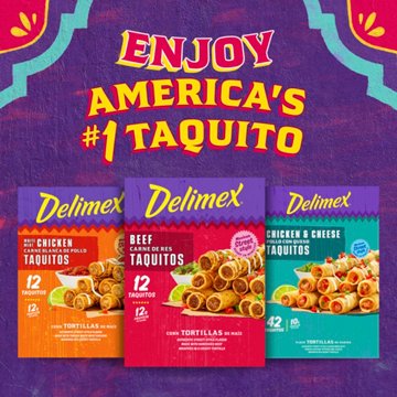Delimex Beef Corn Taquitos
