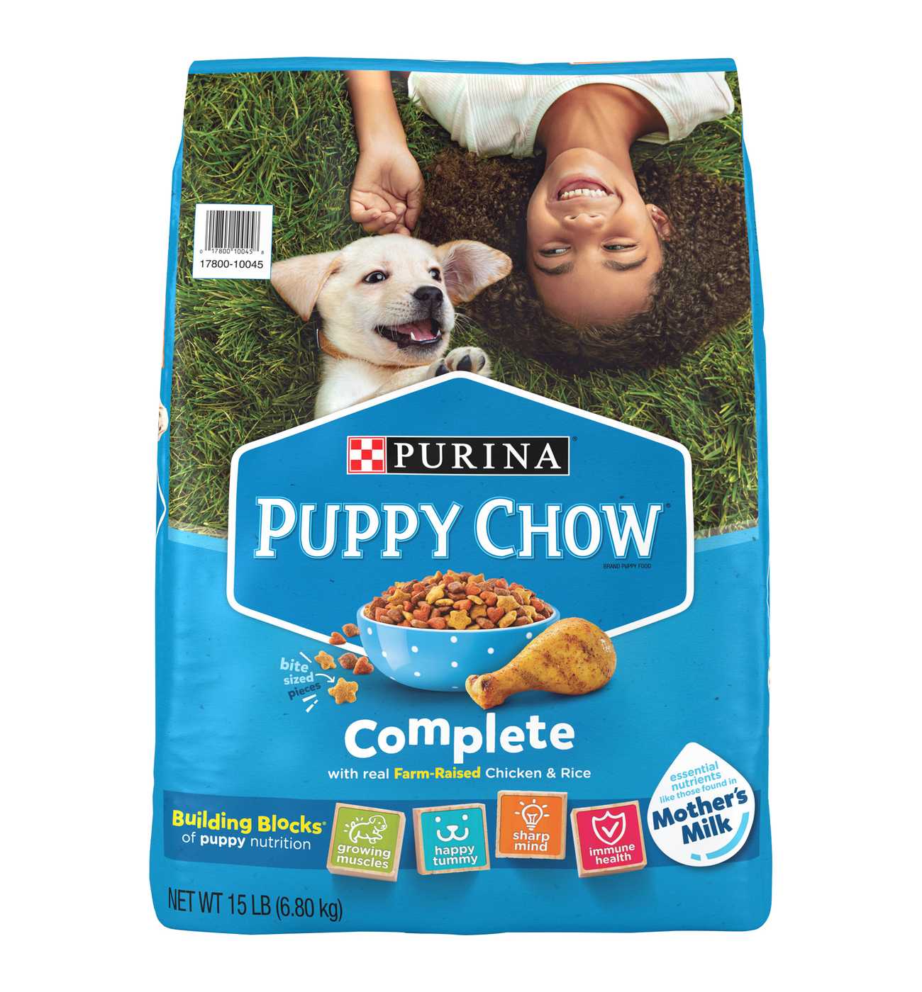Puppy Chow Complete with Chicken & Rice Dry Puppy Food; image 1 of 2