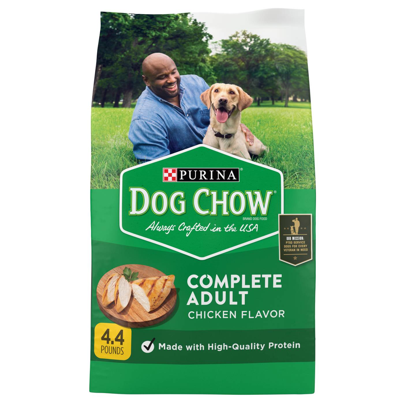 Dog Chow Purina Dog Chow Complete Adult Dry Dog Food Kibble With Chicken Flavor; image 1 of 7