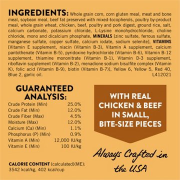 Dog Chow Purina Little Bites Small Breed Dry Dog Food - Real Chicken And Beef