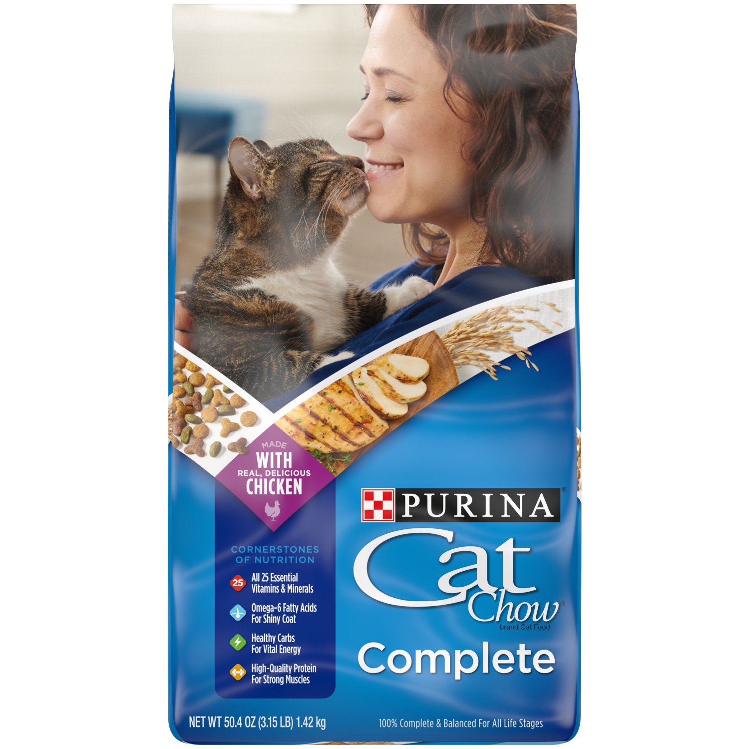 purina cat food complete