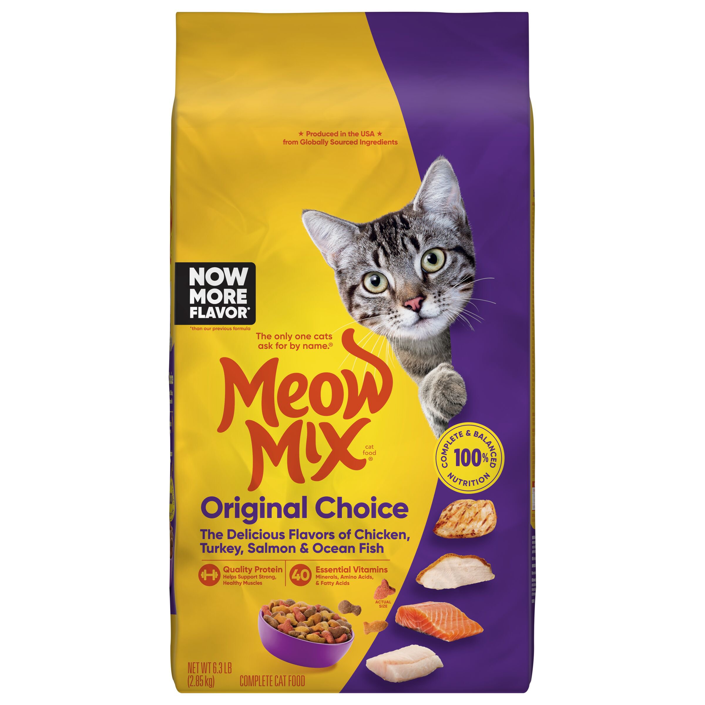 Meow best sale mix commercial