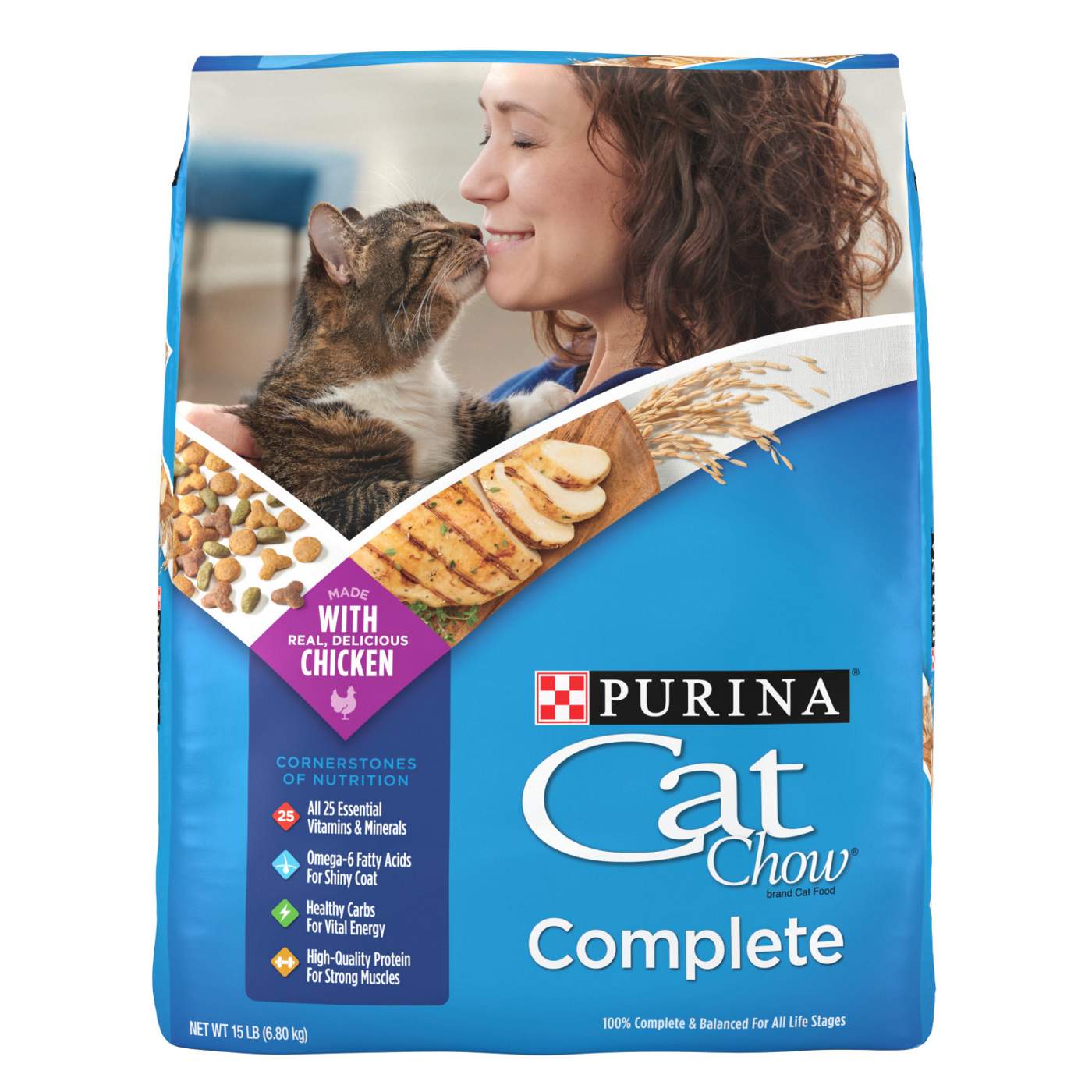 Cat Chow Purina Cat Chow High Protein Dry Cat Food, Complete; image 1 of 6