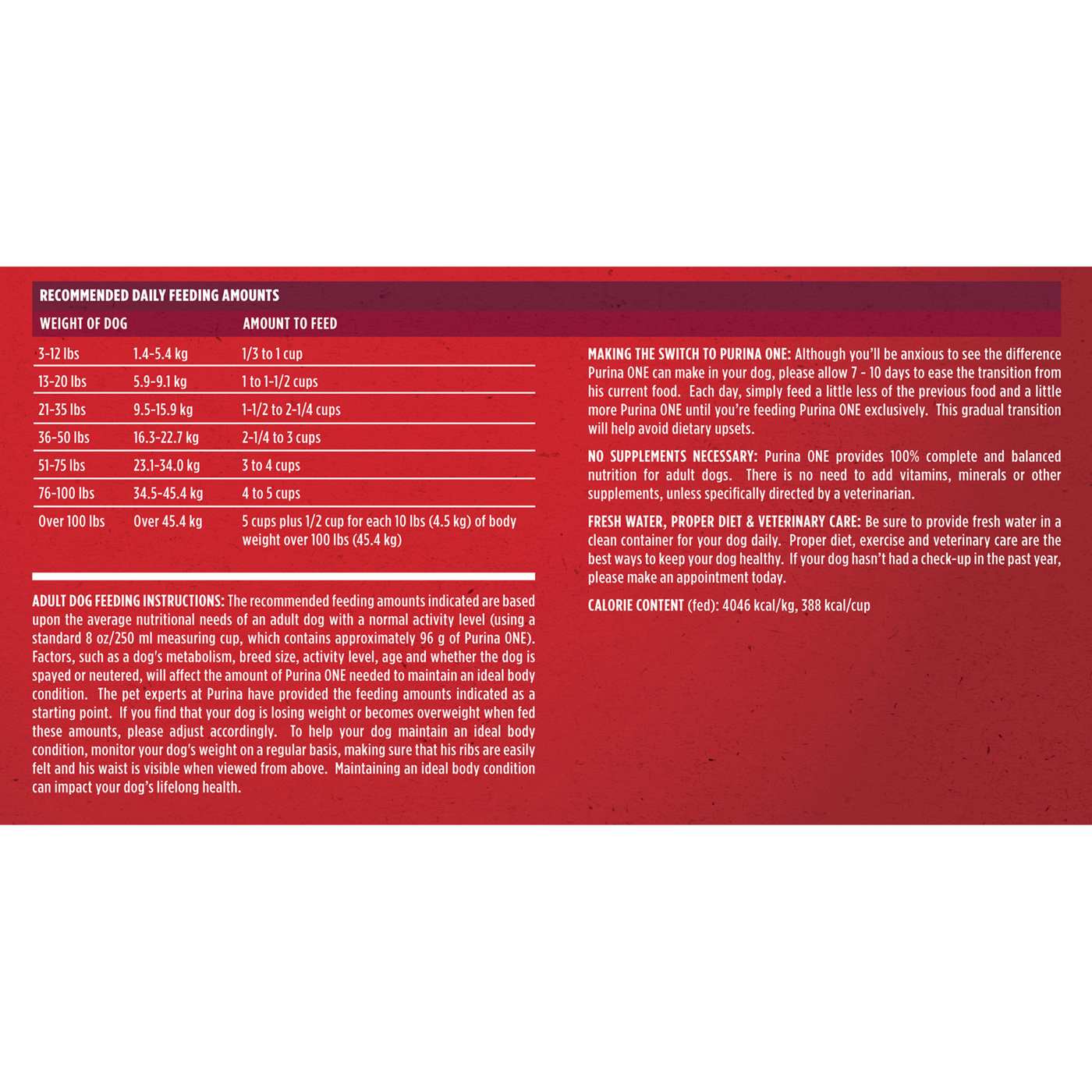 Purina ONE Small Bites  High Protein Dry Dog Food Natural Beef and Rice Formula; image 10 of 12