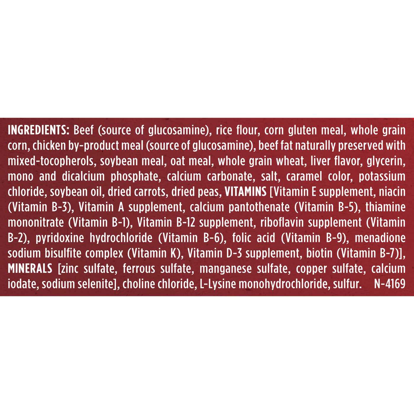 Purina ONE Small Bites  High Protein Dry Dog Food Natural Beef and Rice Formula; image 9 of 12