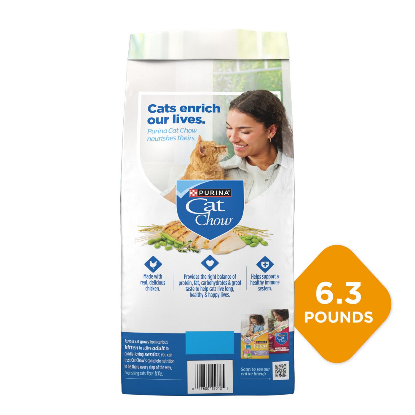 Cat Chow Purina Complete High Protein Dry Cat Food - Real Chicken; image 6 of 11