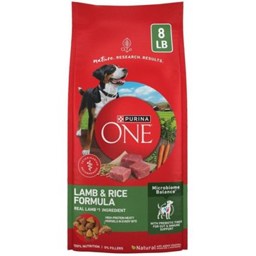 Purina ONE Dry Dog Food - Lamb and Rice Formula