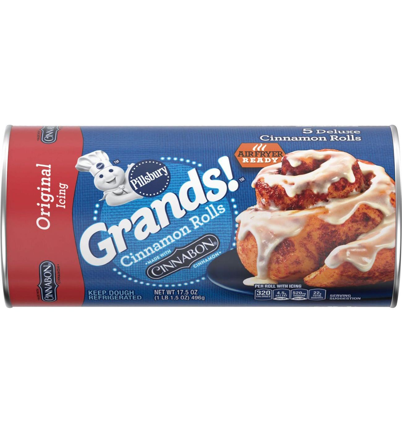 Pillsbury Grands! Cinnamon Rolls with Icing; image 1 of 5