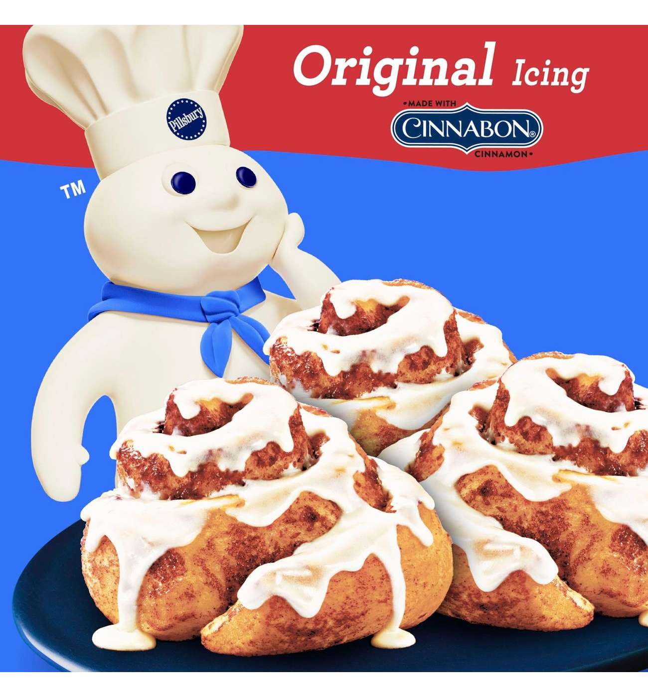 Pillsbury Grands! Cinnamon Rolls with Icing; image 2 of 5