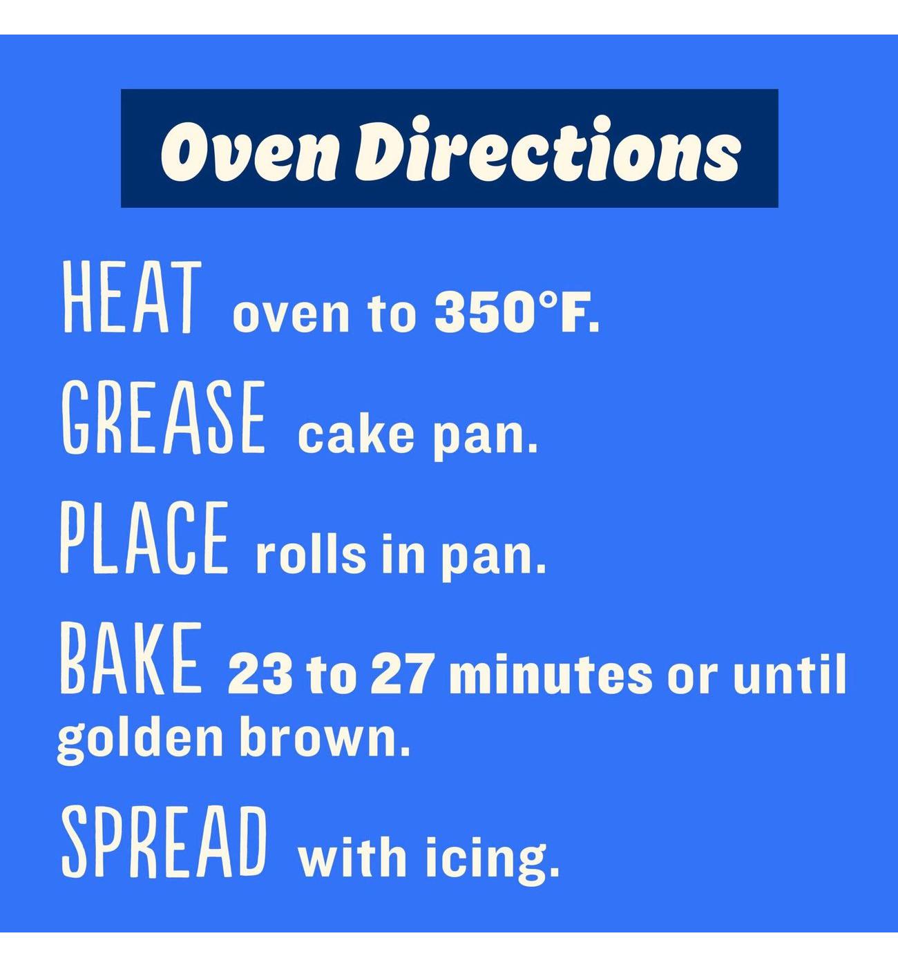 Pillsbury Grands! Cinnamon Rolls with Icing; image 5 of 5