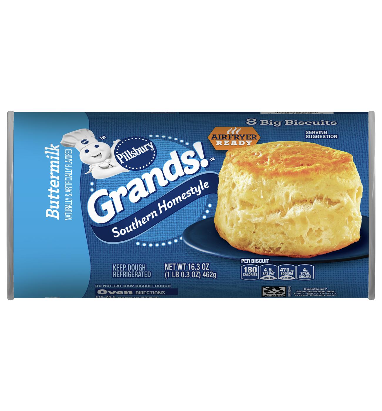 Pillsbury Grands! Southern Homestyle Buttermilk Biscuits; image 1 of 6