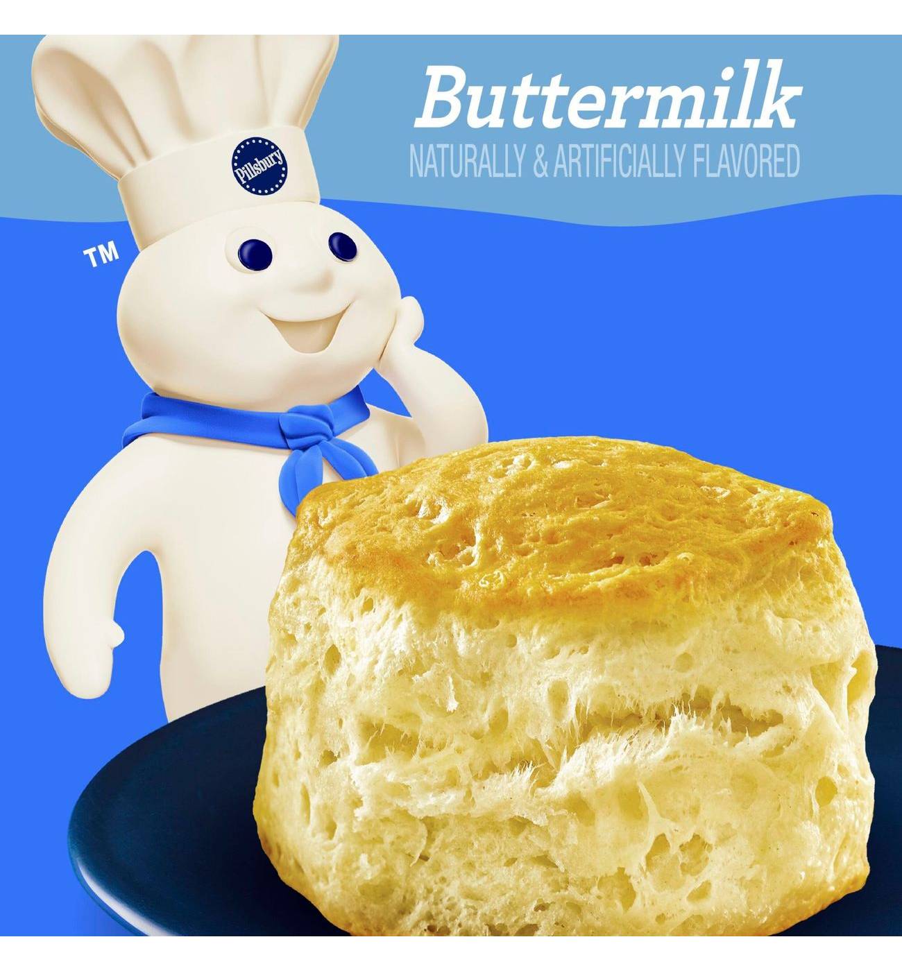 Pillsbury Grands! Southern Homestyle Buttermilk Biscuits; image 2 of 6
