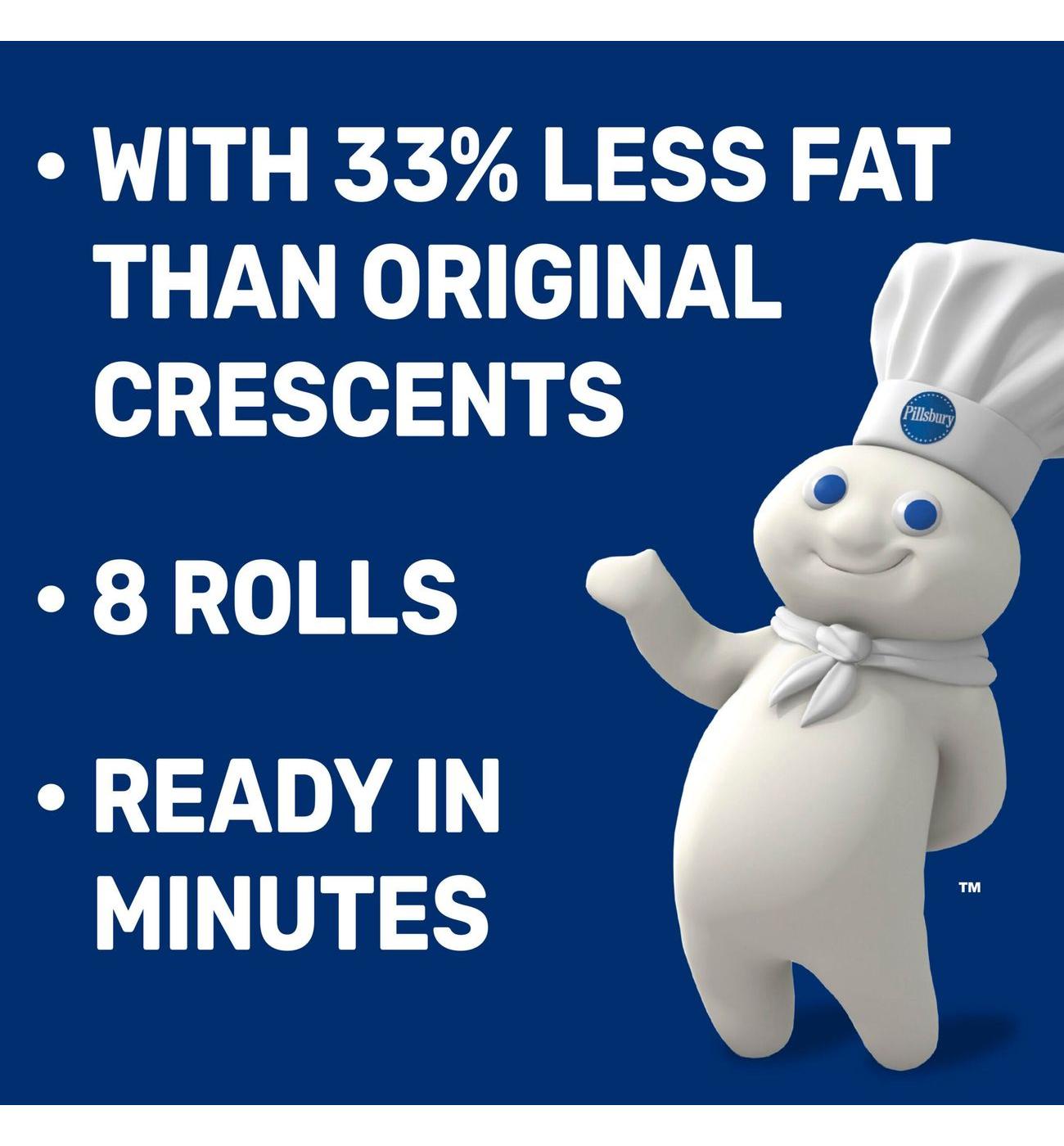 Pillsbury Reduced Fat Crescent Dinner Rolls; image 2 of 5