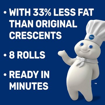 Pillsbury Reduced Fat Crescent Dinner Rolls, 8 ct
