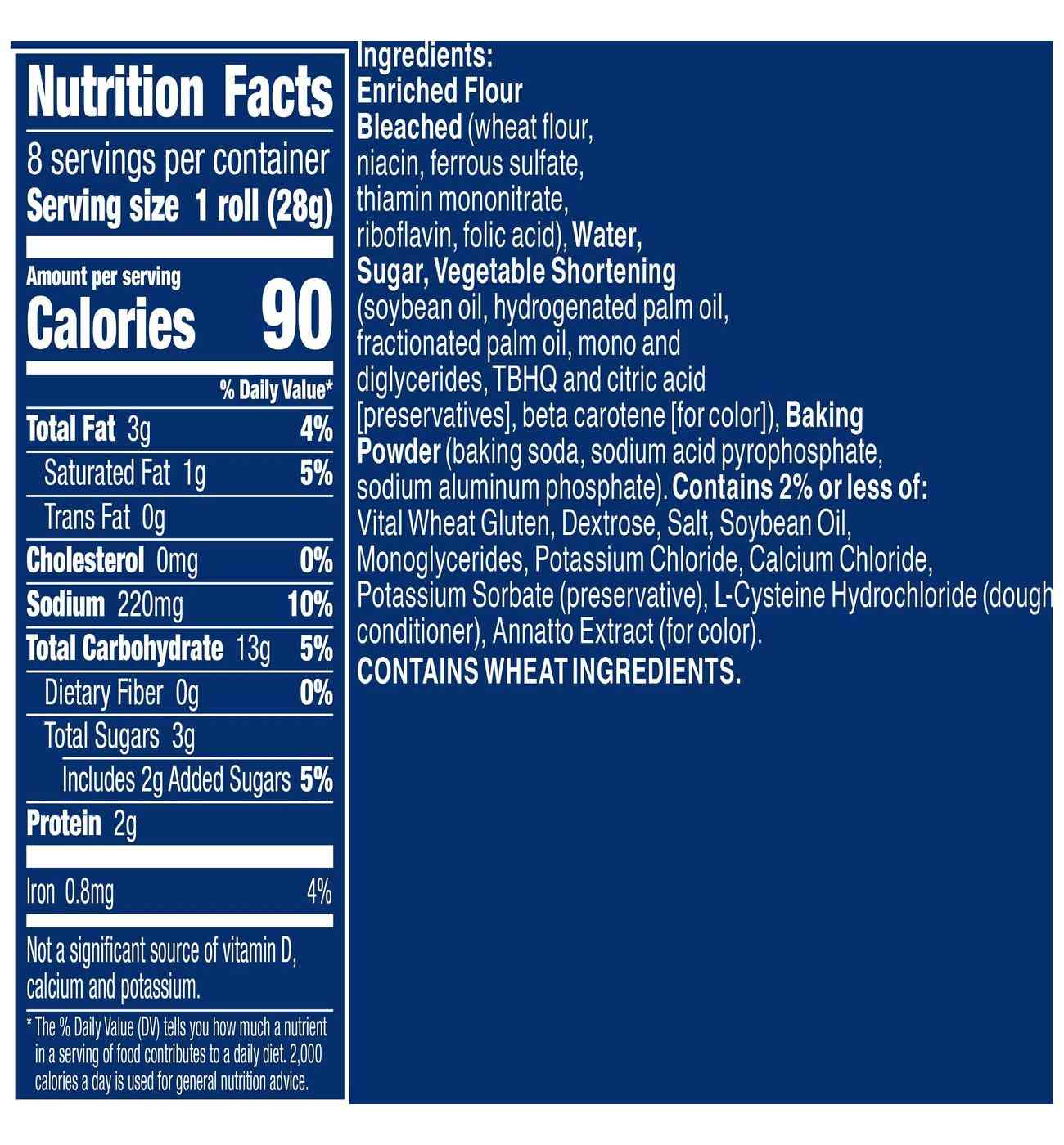 Pillsbury Reduced Fat Crescent Dinner Rolls; image 4 of 5