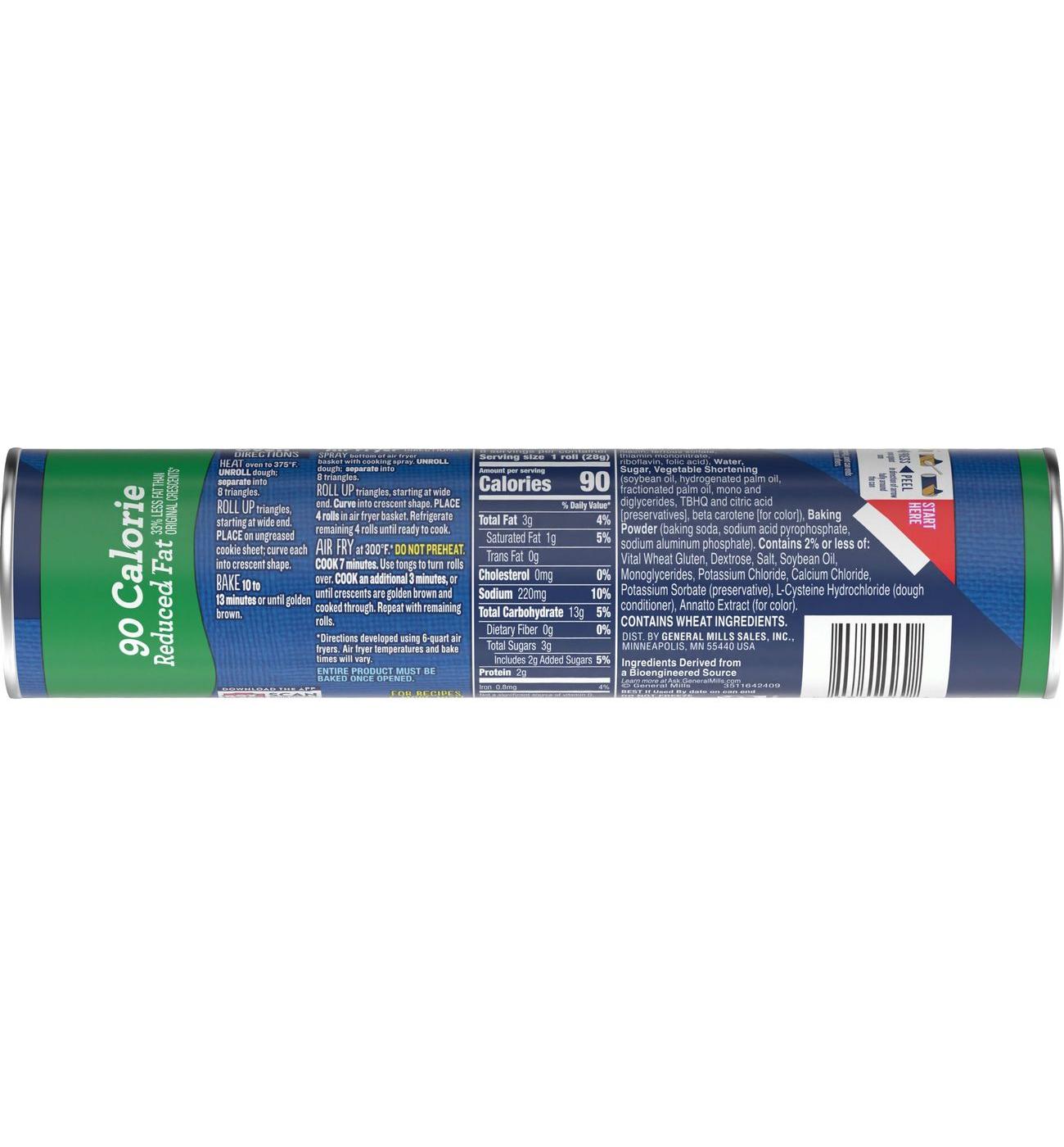 Pillsbury Reduced Fat Crescent Dinner Rolls; image 5 of 5