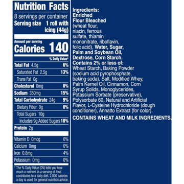 Pillsbury Cinnamon Rolls with Icing, 8 ct