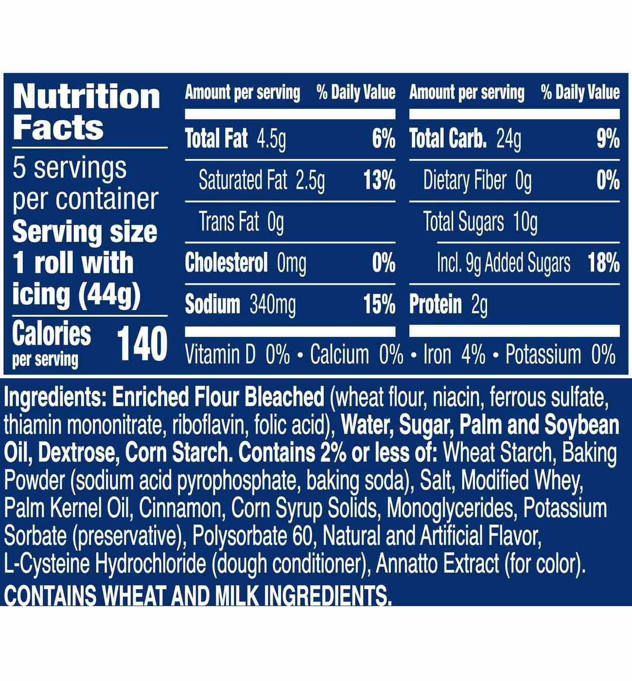 Pillsbury Cinnamon Rolls with Icing; image 5 of 6