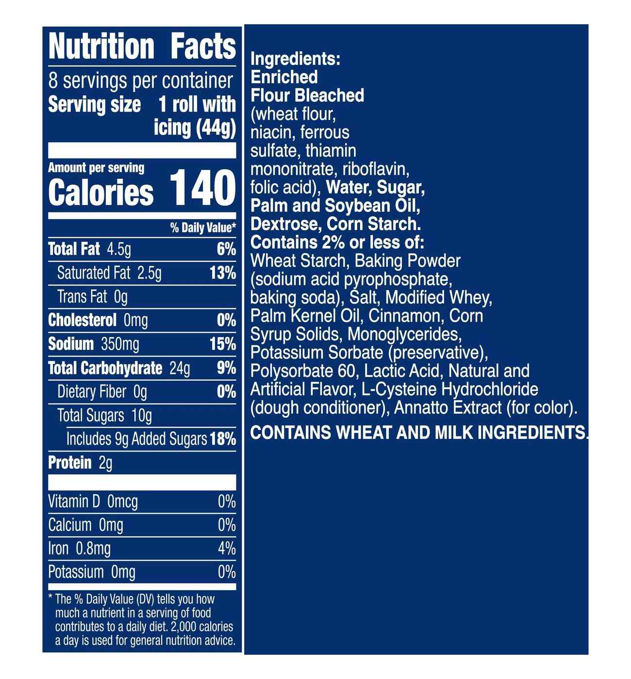 Pillsbury Cinnamon Rolls with Cream Cheese Icing ; image 5 of 6