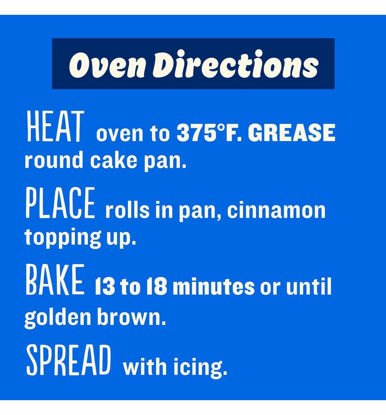 Pillsbury Cinnamon Rolls with Cream Cheese Icing ; image 6 of 6