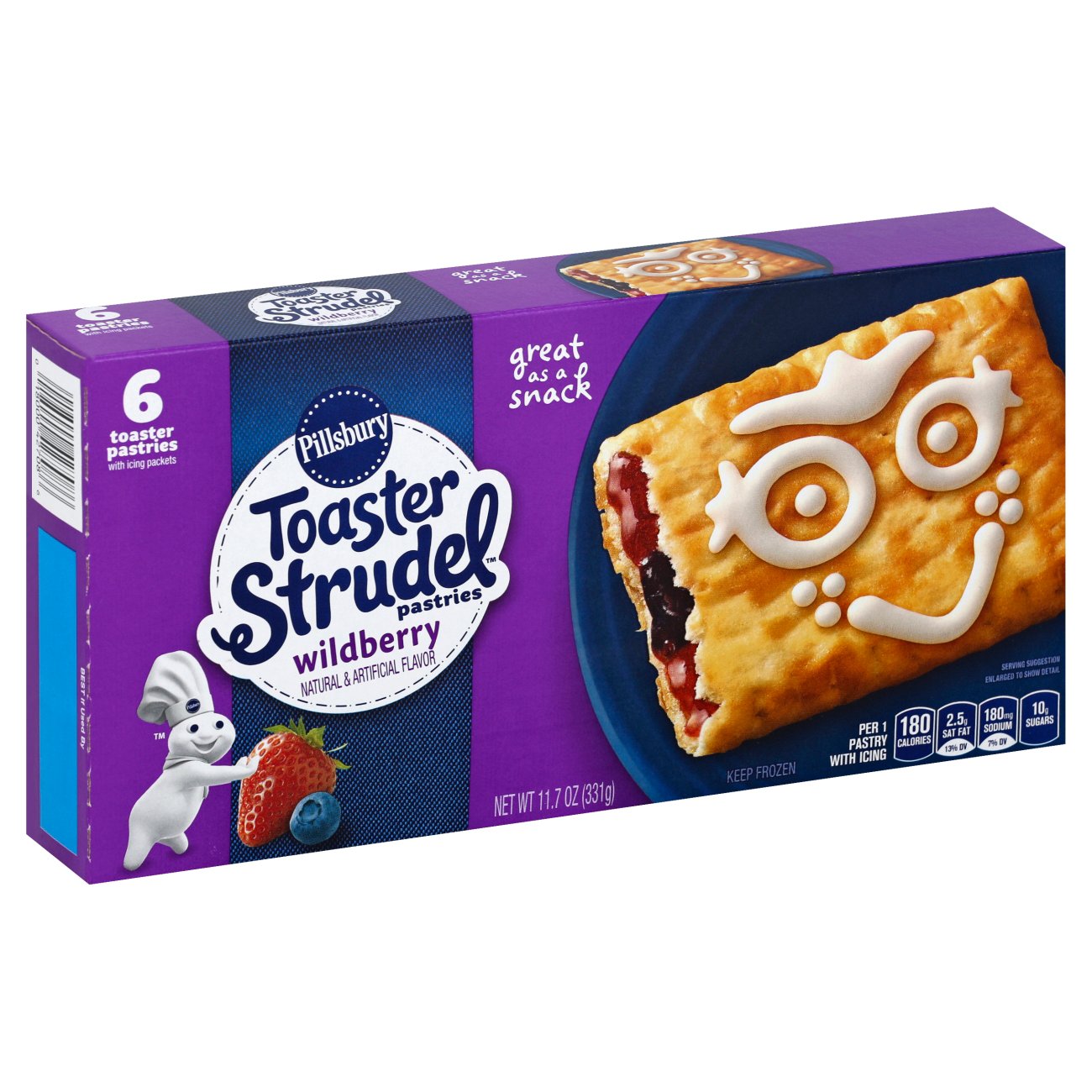 Pillsbury Toaster Strudel Wildberry Toaster Pastries Shop Desserts