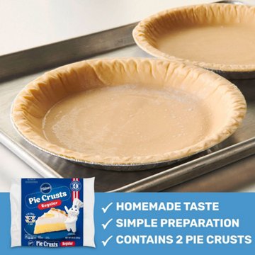 Pillsbury Frozen 9" Pie Crusts & Pans - Regular, 2 ct