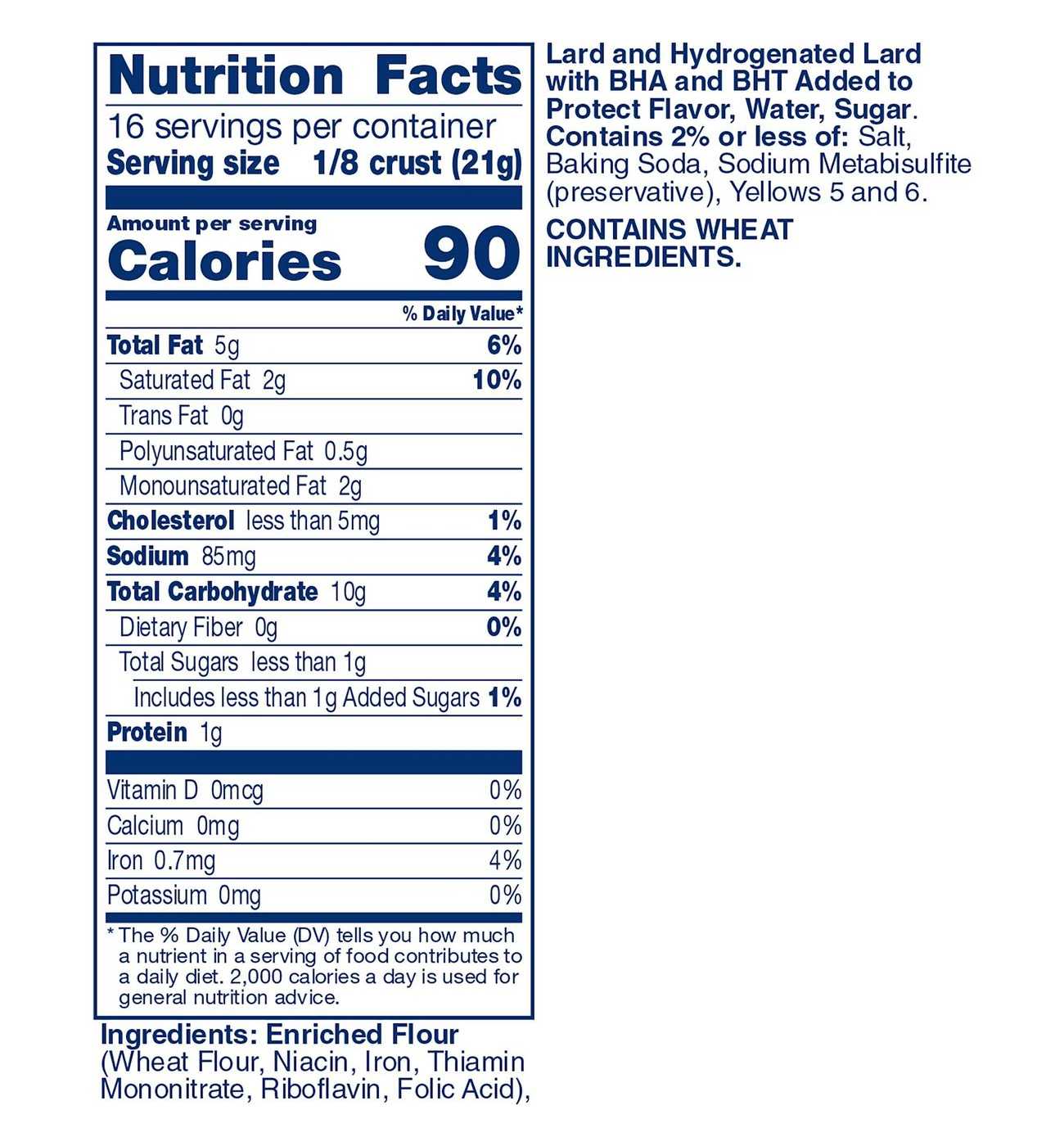 Pillsbury Frozen 9" Pie Crusts & Pans - Deep Dish; image 6 of 6