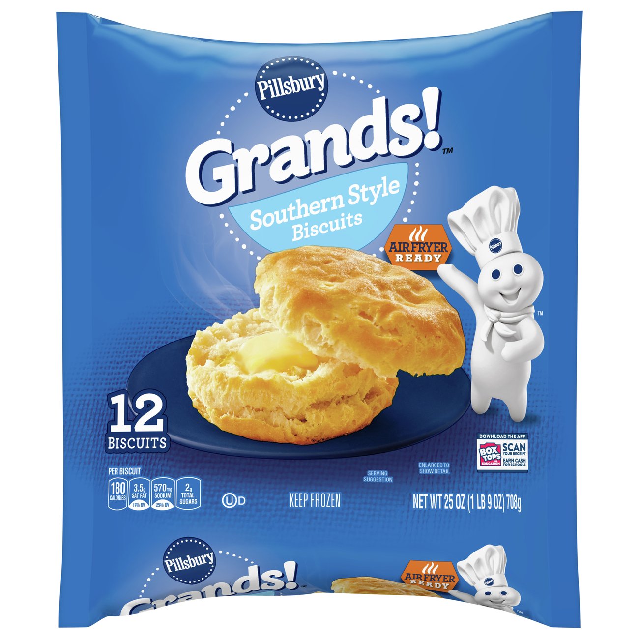 Pillsbury Grands Southern Style Biscuits Shop Bread At H E B