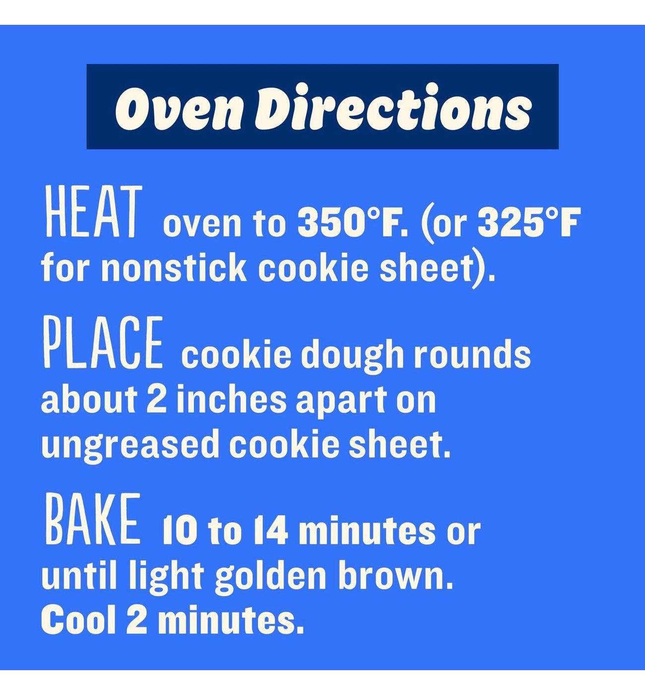 Pillsbury Ready to Eat or Bake Cookie Dough - Chocolate Chip; image 3 of 6