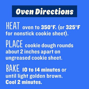 Pillsbury Ready to Eat or Bake Cookie Dough - Chocolate Chip, 24 ct