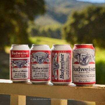 Budweiser American Lager Beer Cans, 6 pk, 16 oz