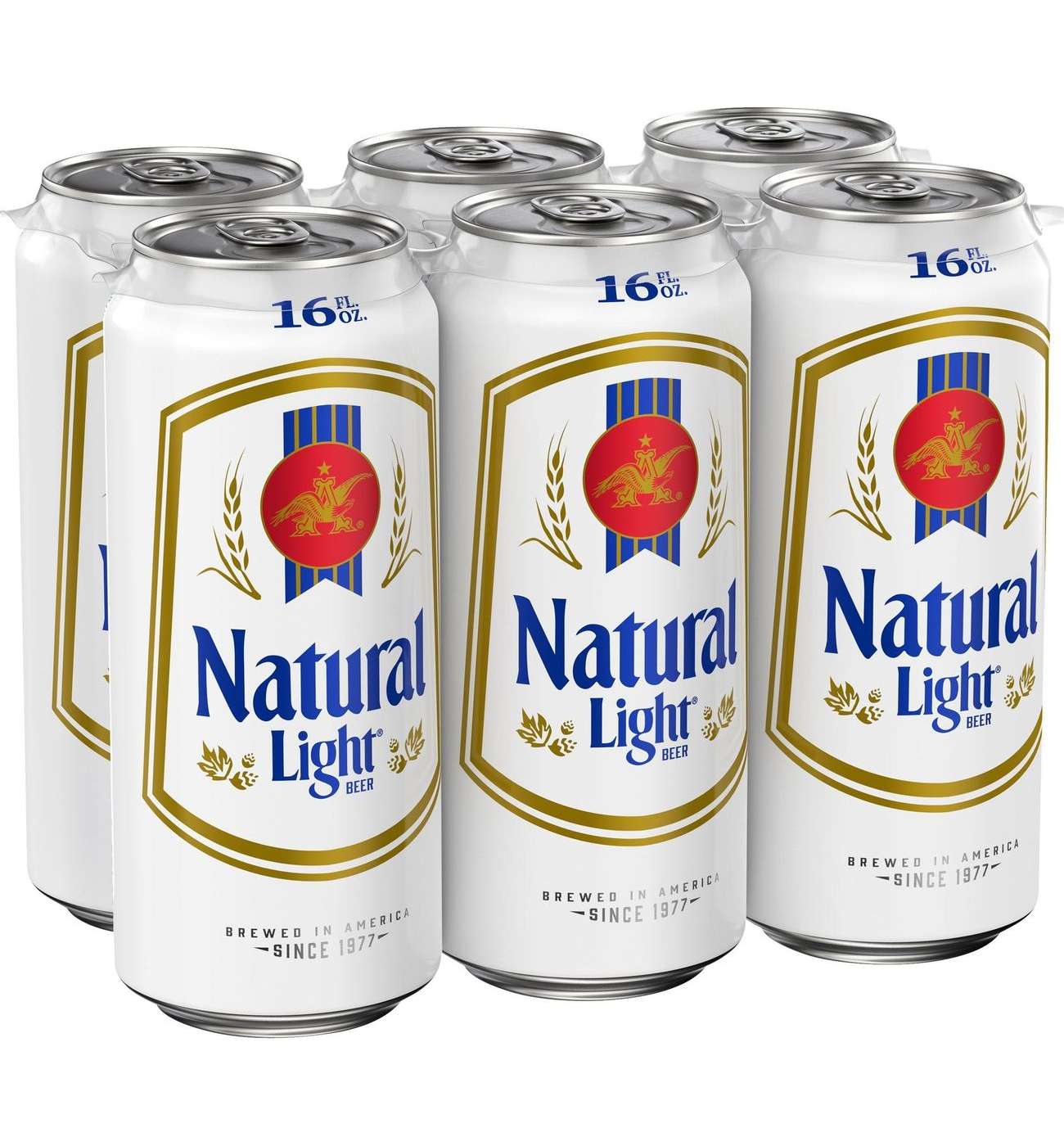 Natural Light Beer 6 pk Cans; image 1 of 8