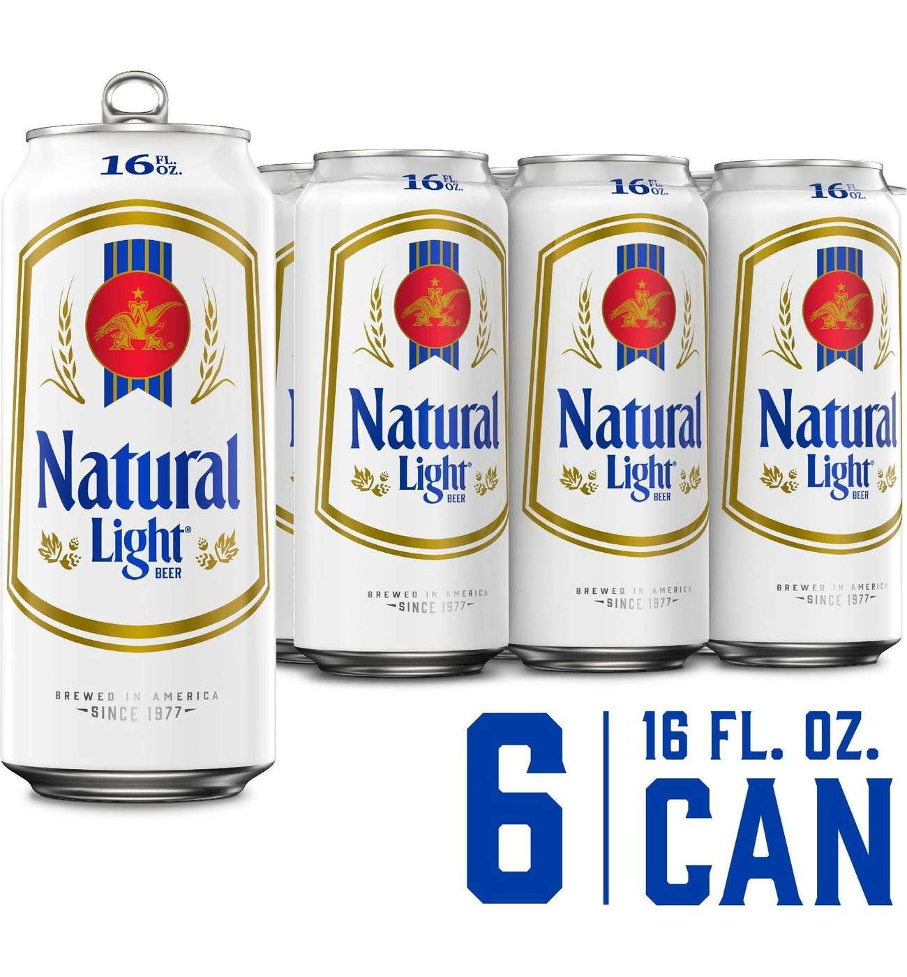 Natural Light Beer 6 pk Cans; image 8 of 8