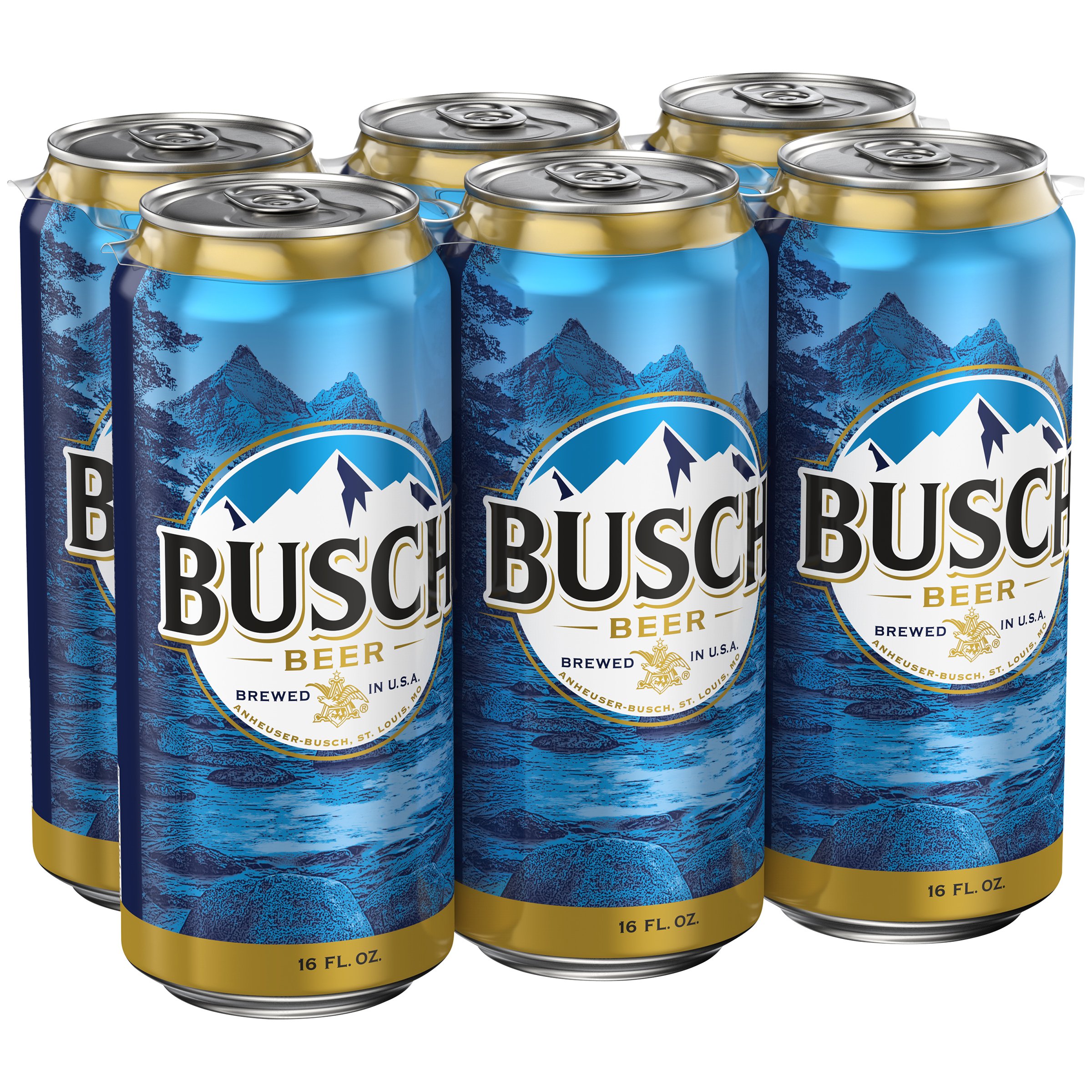 Busch Beer 6 pk Cans