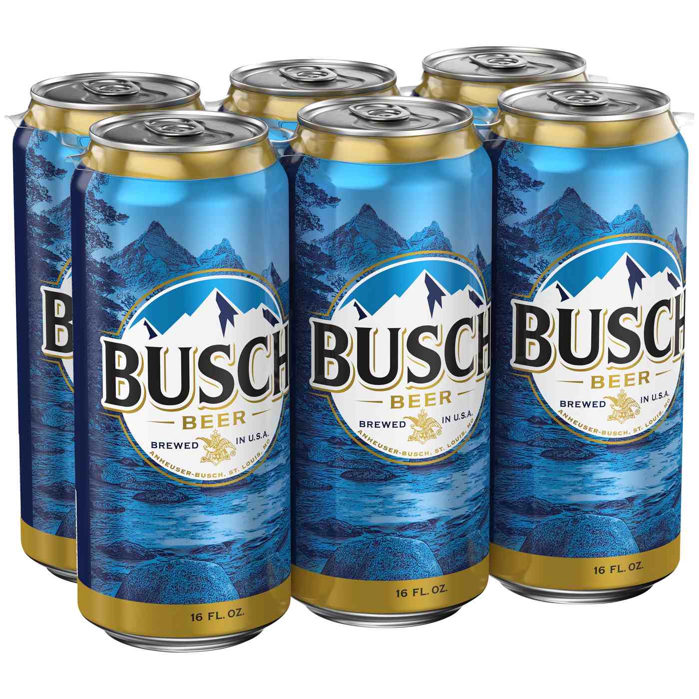 Busch Beer 6 pk Cans; image 1 of 4
