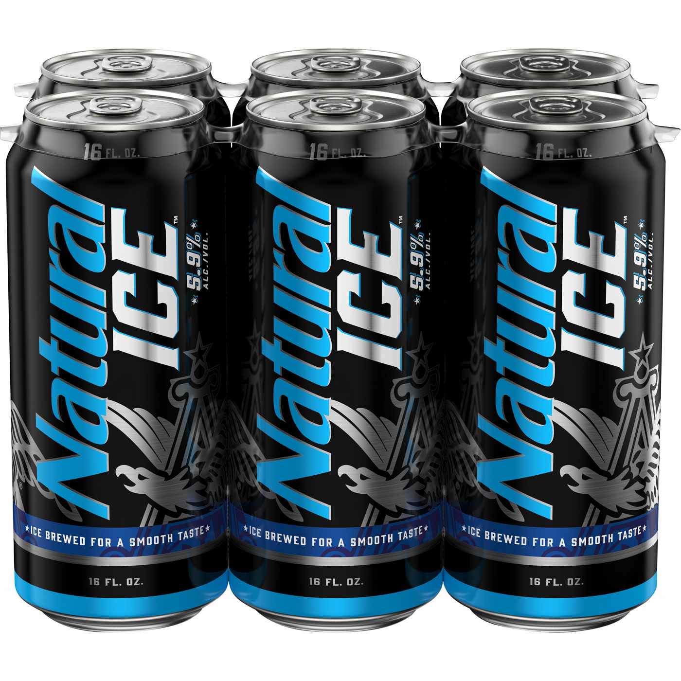 Natural Ice Beer 6 pk Cans; image 2 of 4