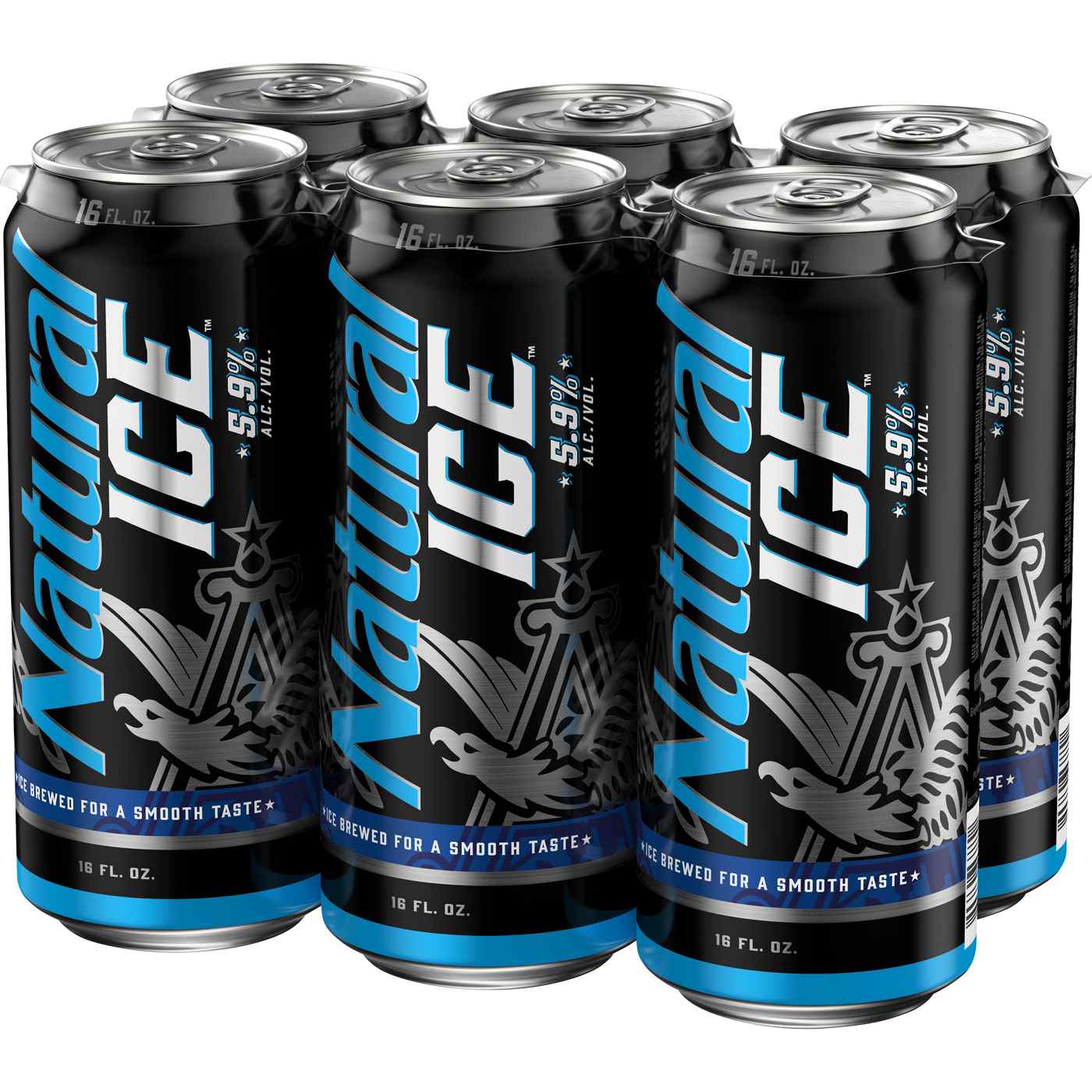 Natural Ice Beer 6 pk Cans; image 3 of 4