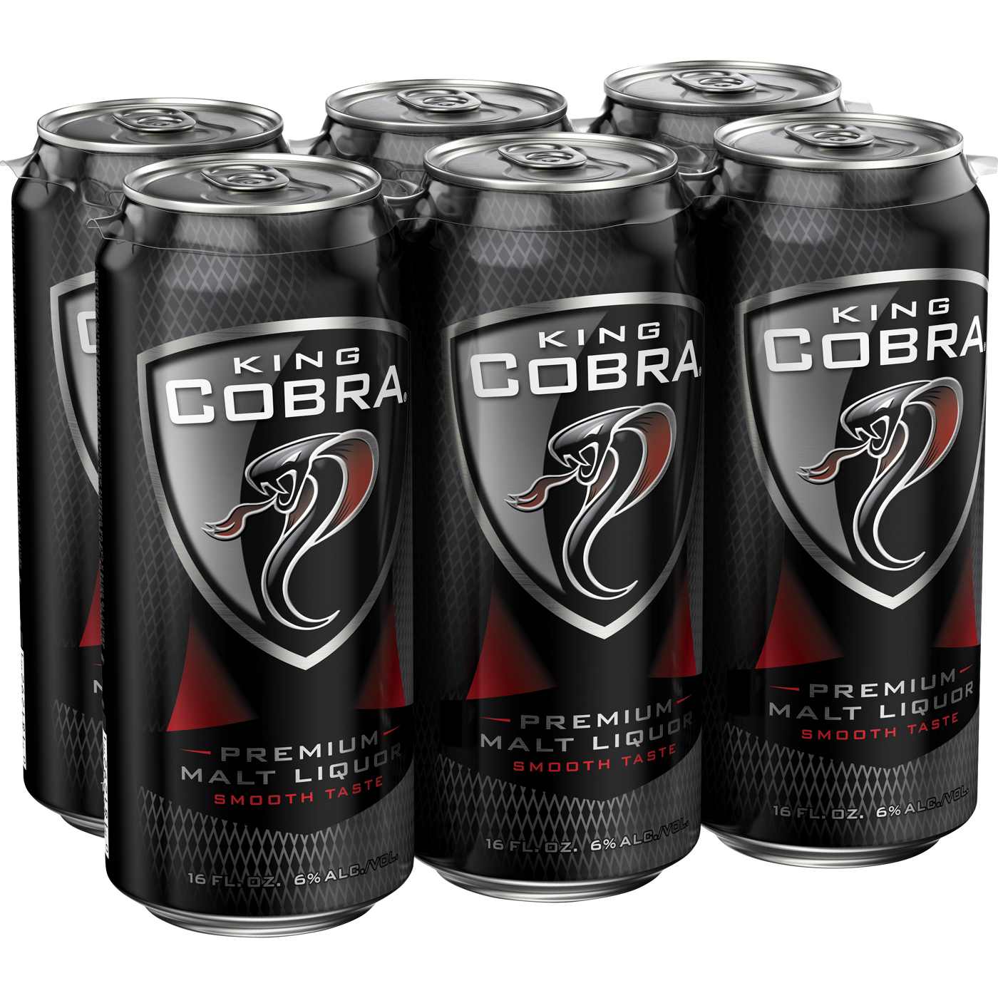 King Cobra Premium Malt Liquor 16 oz Cans; image 1 of 3