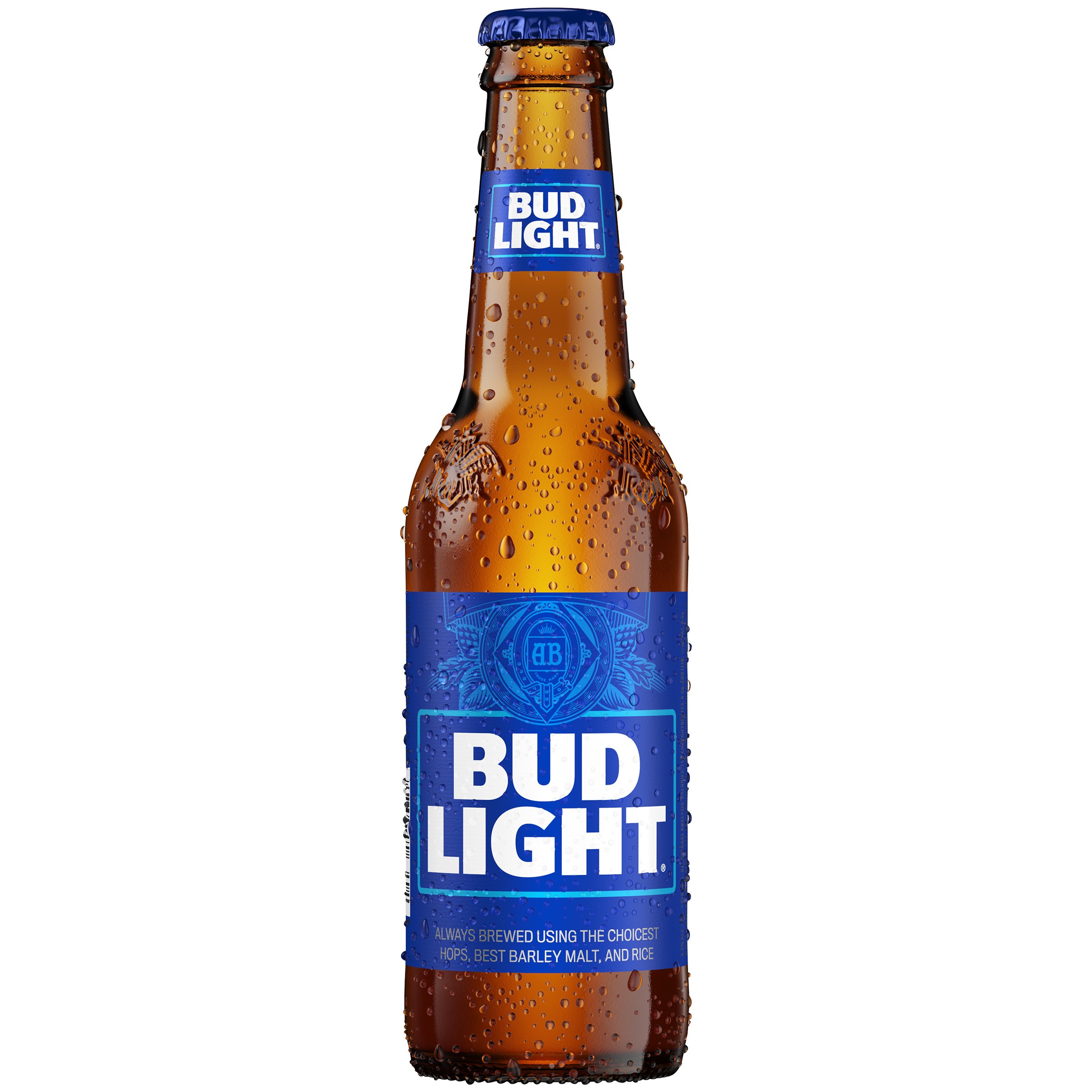 Bud Light Lager Beer Bottle - Shop Beer at H-E-B