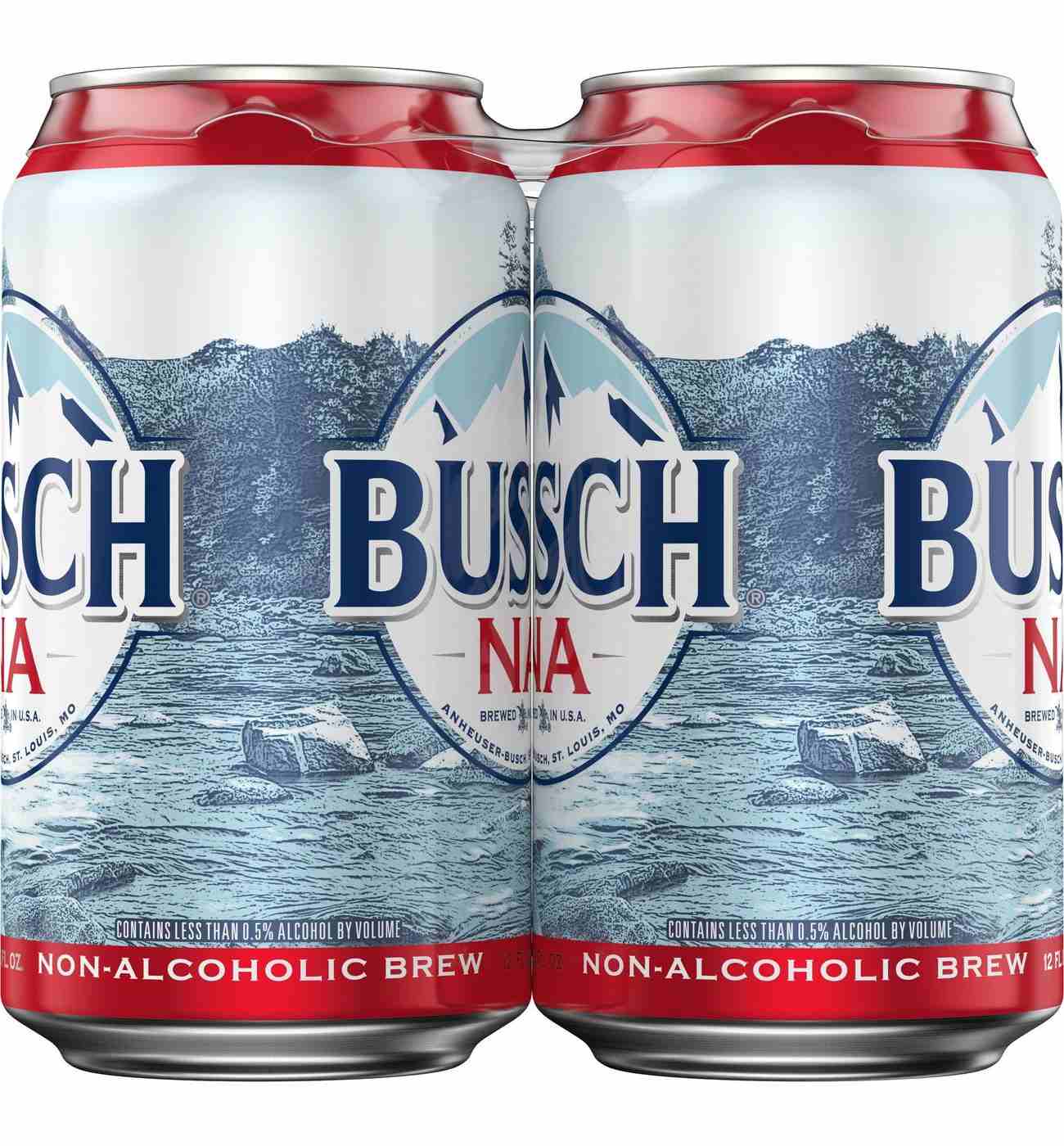 Busch Non Alcoholic Beer 6 pk Cans; image 8 of 8