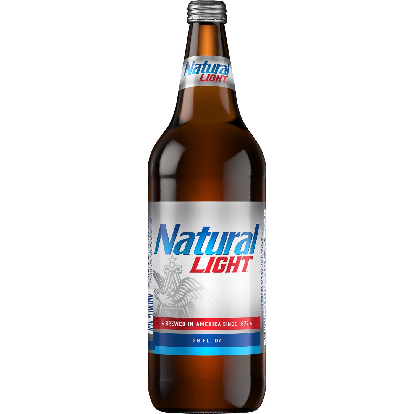 Natural Light Beer Bottle; image 2 of 2