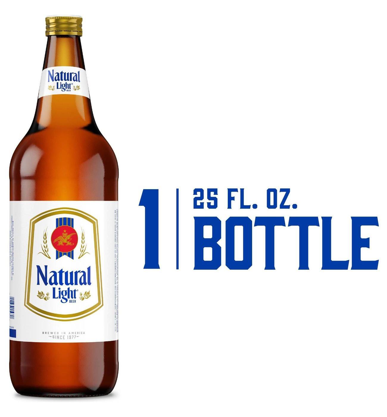 Natural Light Beer Bottle; image 6 of 8