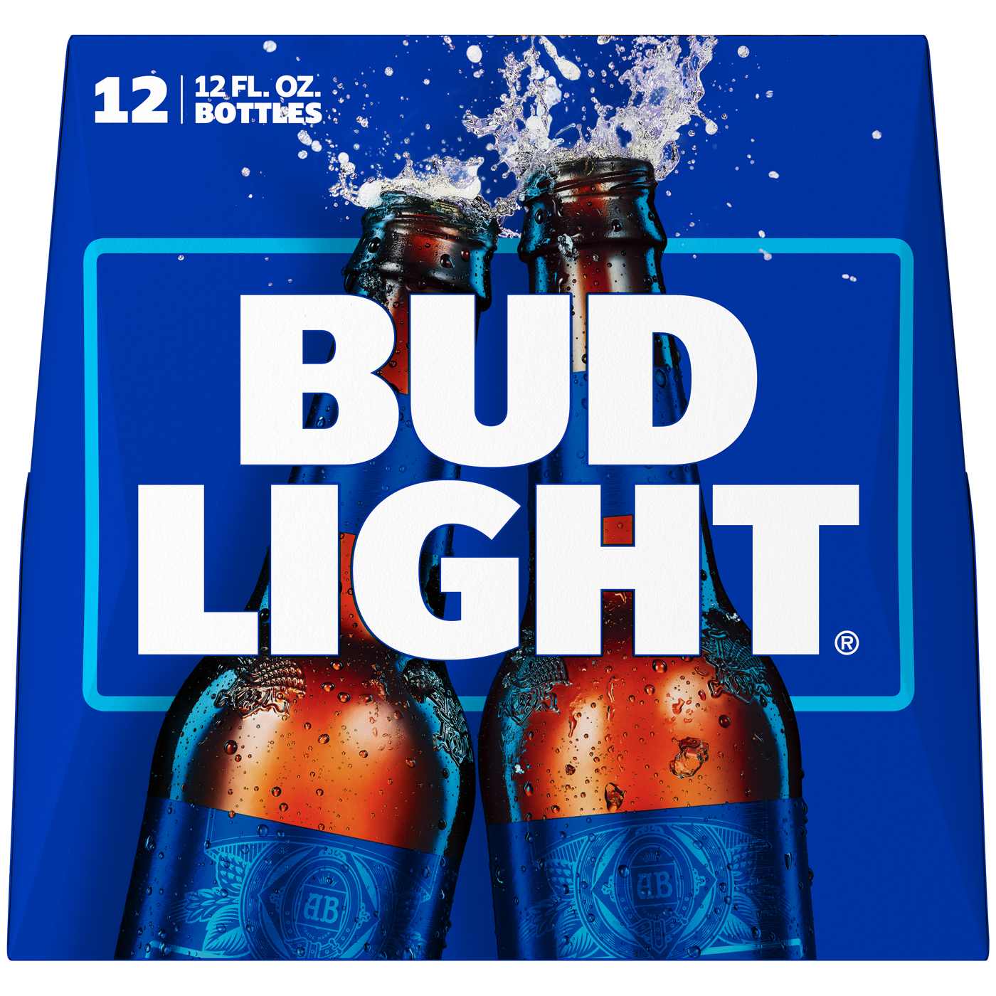 Bud Light Beer 12 pk Bottles; image 2 of 2