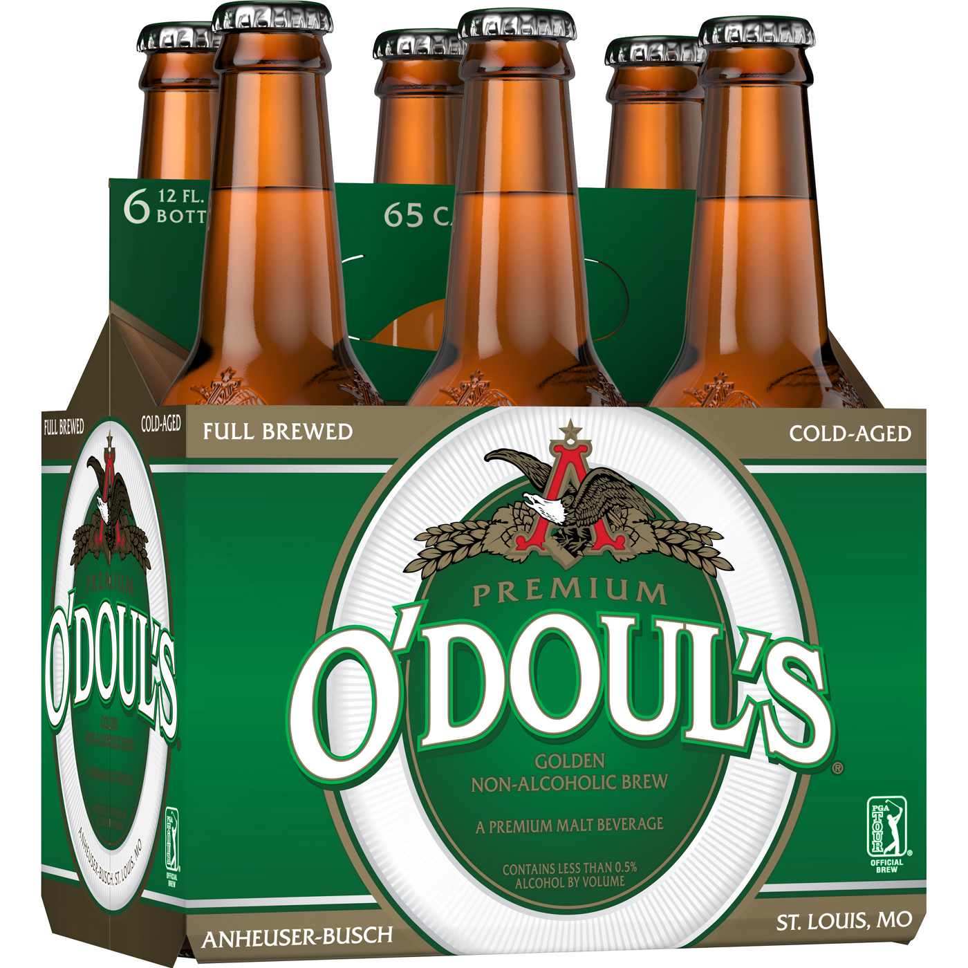 O'Douls Non-Alcoholic Beer 6 pk Bottles; image 1 of 2