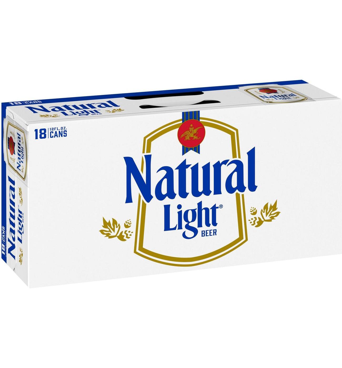 Natural Light Beer 18 pk Cans; image 1 of 7