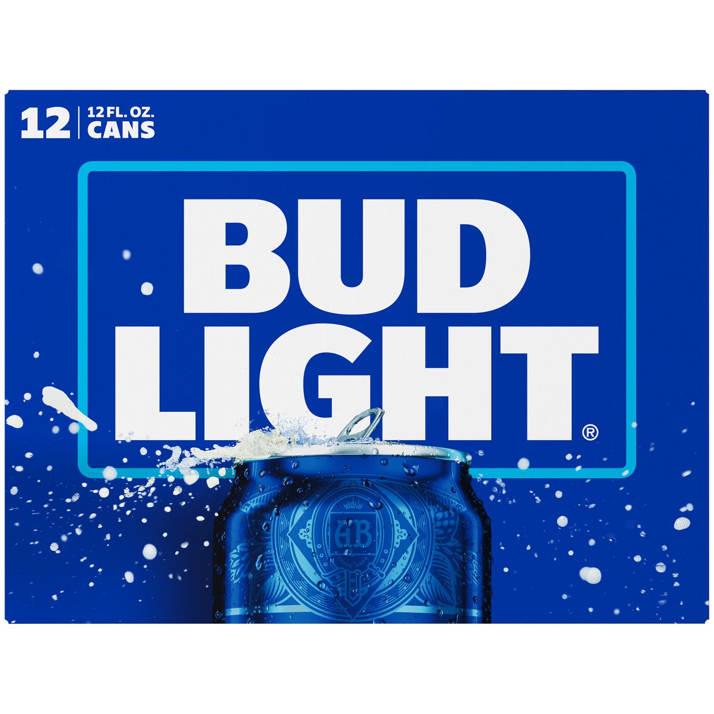 Bud Light Beer 12 oz Cans; image 2 of 2