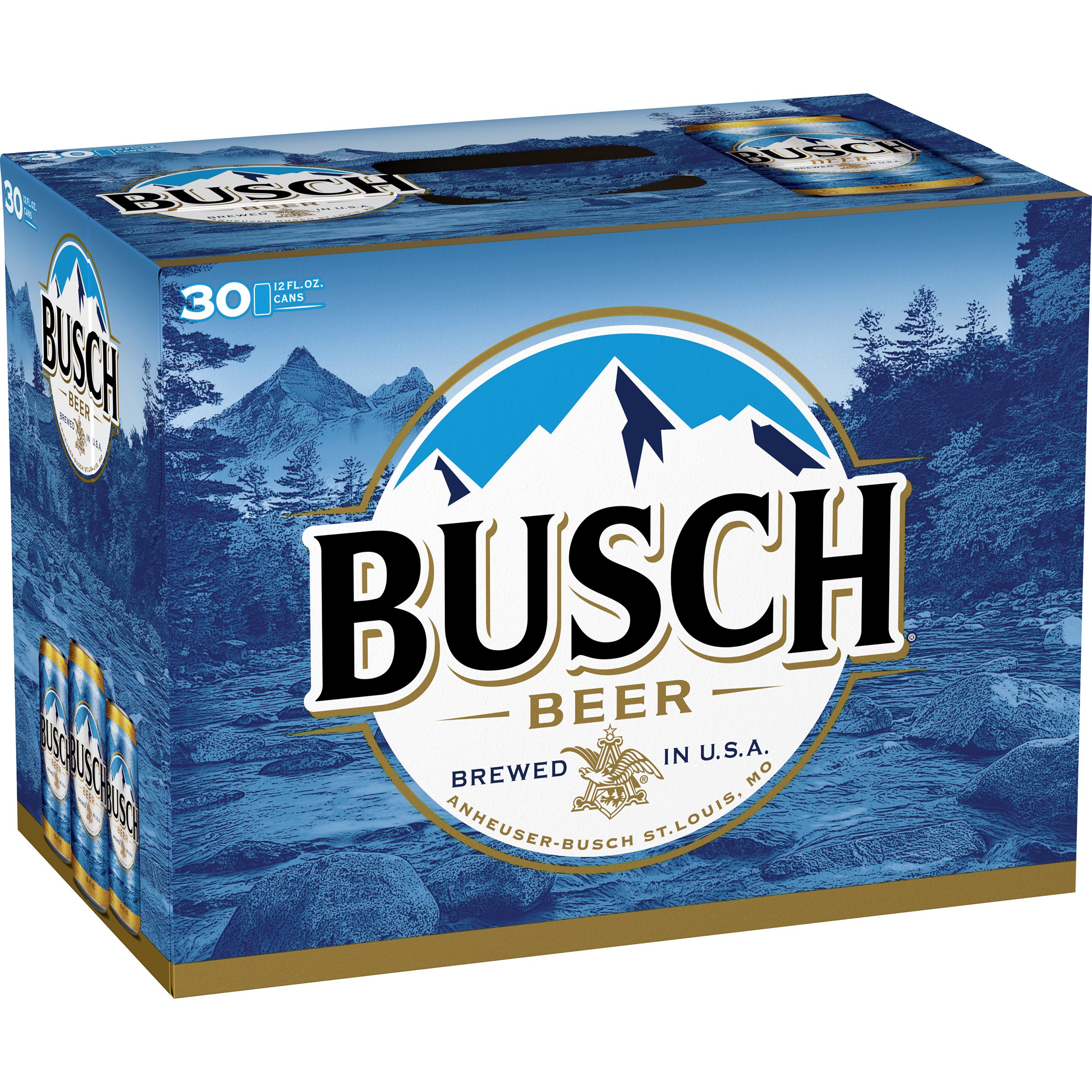 Busch Beer 30 Pk Cans At H E B